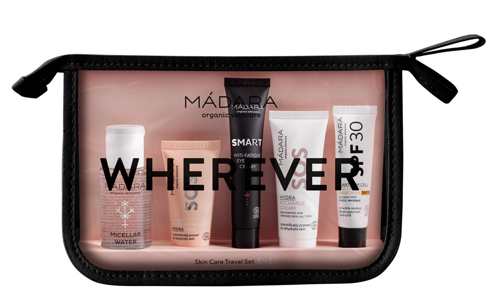 Wherever Skin Care Travel Set 5in1 - Kit de călătorie