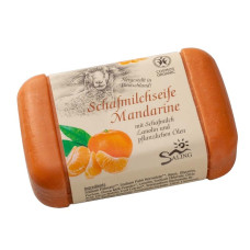 Săpun cremos cu lapte de oaie și mandarine