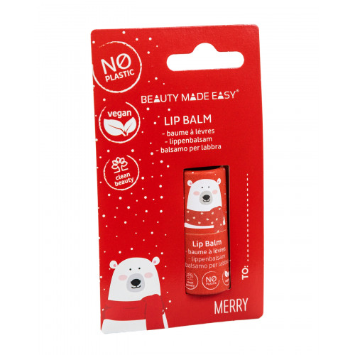 Balsam de buze MERRY (zero plastic) – ediție limitată